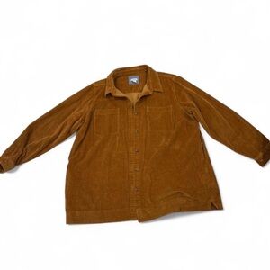 L.L. Bean Corduroy Shirt Jacket - Caramel